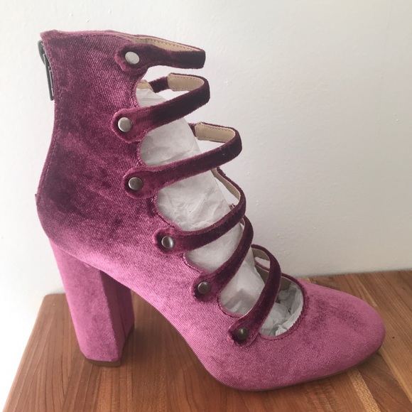 Pink Mauve Pumps - Picture 1 of 6